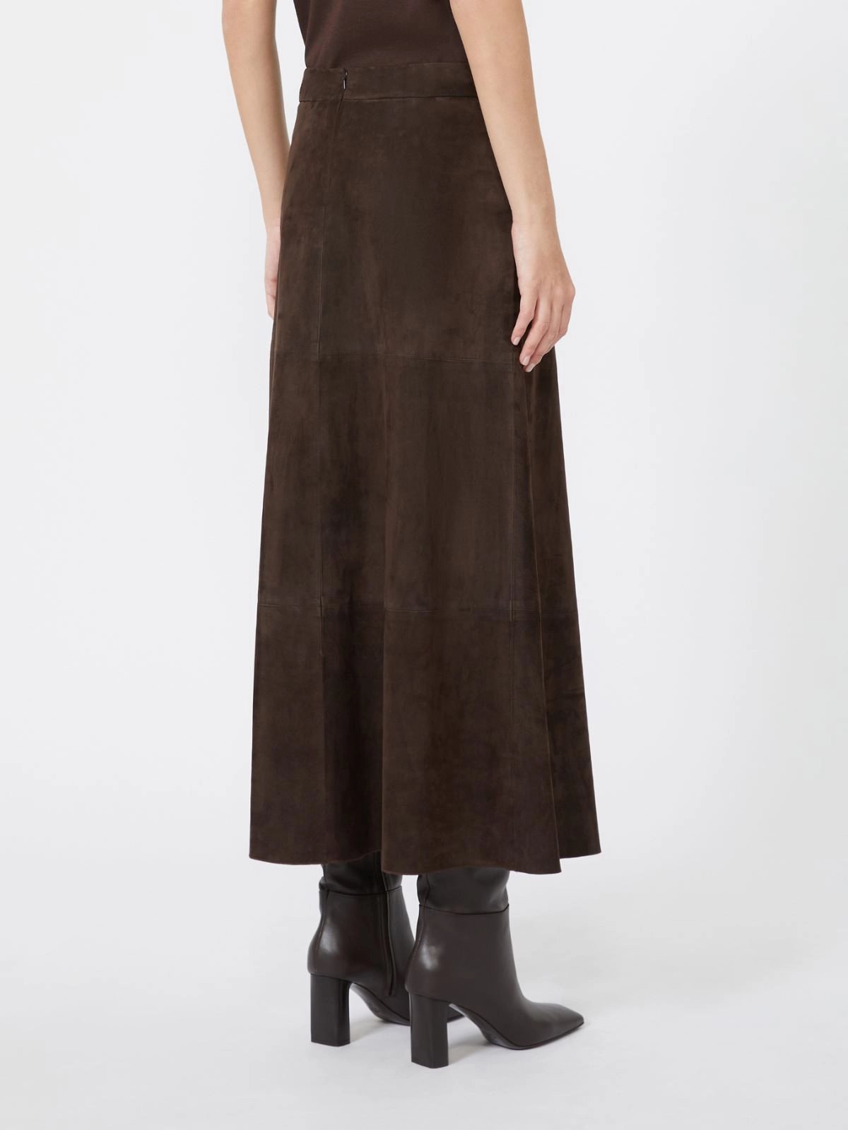 gonna in pelle scamosciata SMMFIORIRE 004 MAXMARA S 