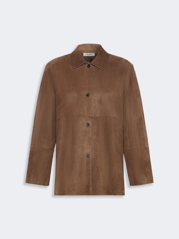 giacca in pelle scamosciata SMMGOCCE 001 MAXMARA S 