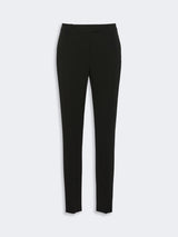MAXMARA STUDIO pantalone dritto in cady Nero