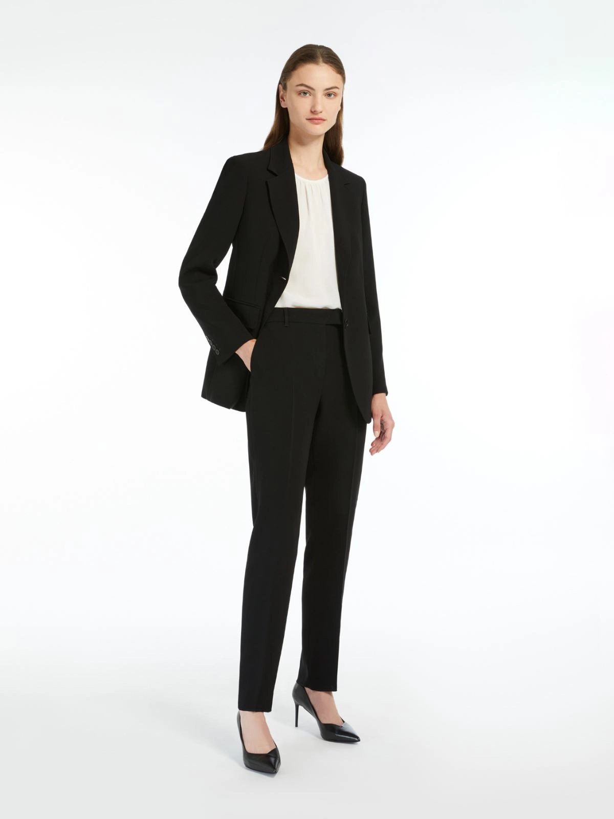 pantalone dritto in cady JERTA 001 MAXMARA STUDIO 