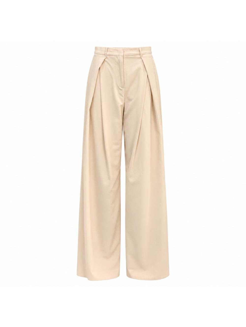 pantalone ampio in saglia di lana MSTAERE 019 MAXMARA STUDIO 