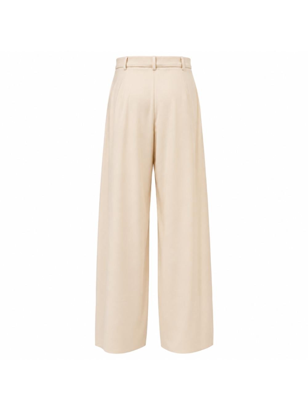 pantalone ampio in saglia di lana MSTAERE 019 MAXMARA STUDIO 