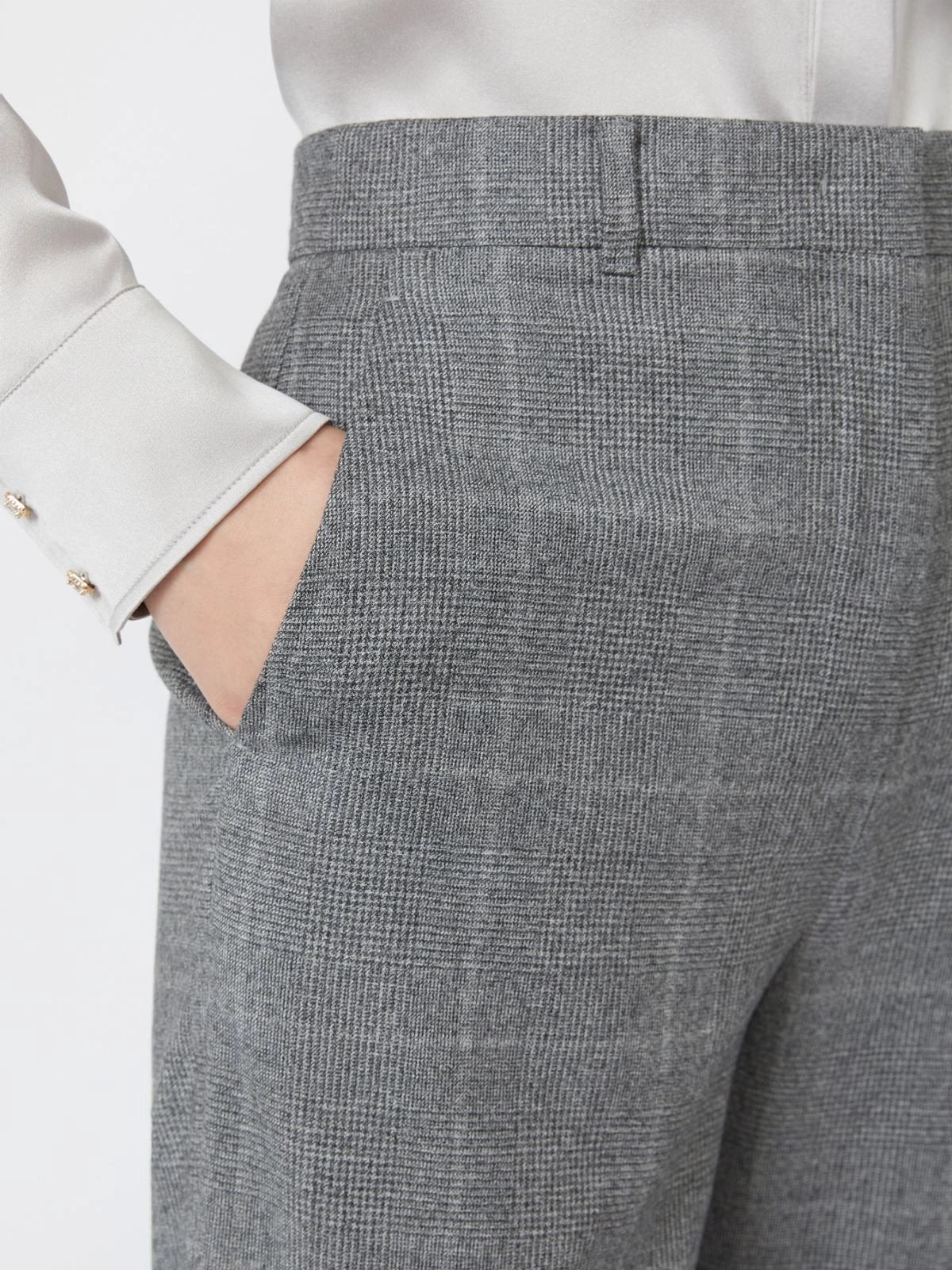 pantalone in flanella di lana MSTAGILE 019 MAXMARA STUDIO 