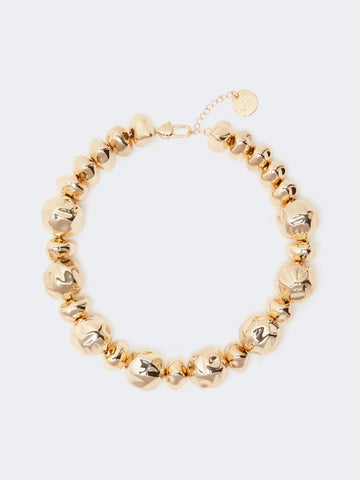 collana con sfere ireegolari MSTAMICI 001 MAXMARA STUDIO 