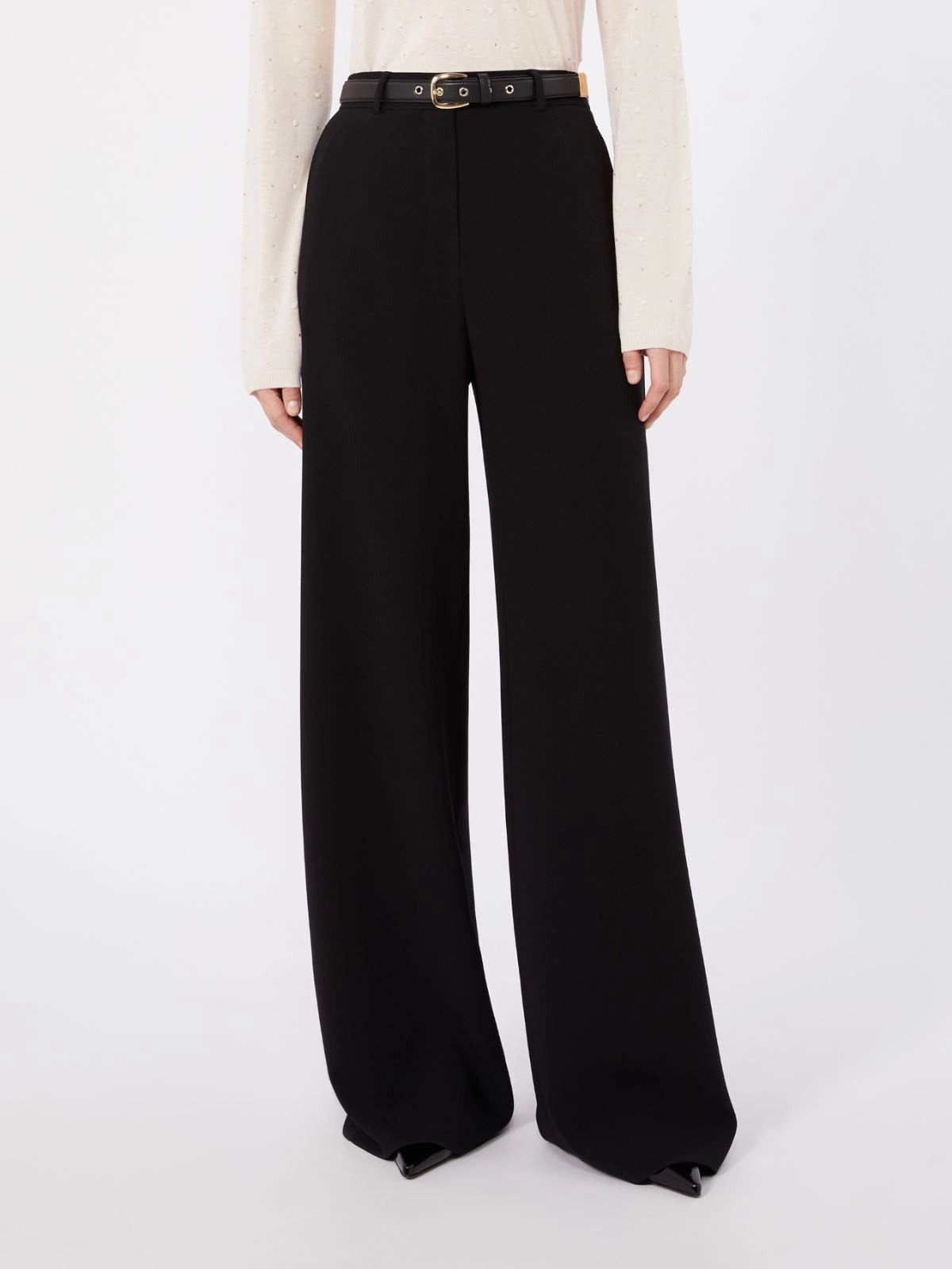 pantalone ampio in cady MSTAMICO 001 MAXMARA STUDIO 