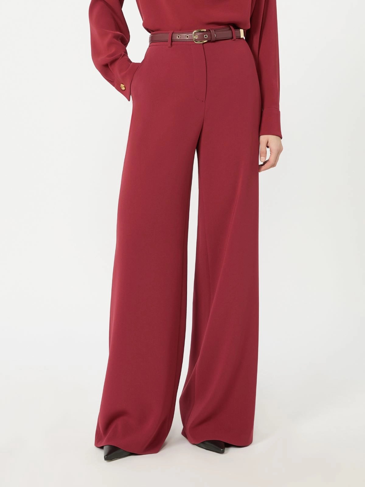 pantalone ampio in cady MSTAMICO 012 MAXMARA STUDIO 