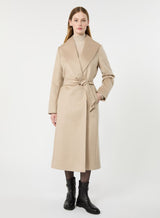 MAXMARA STUDIO cappotto lungo in cachermire Sabbia
