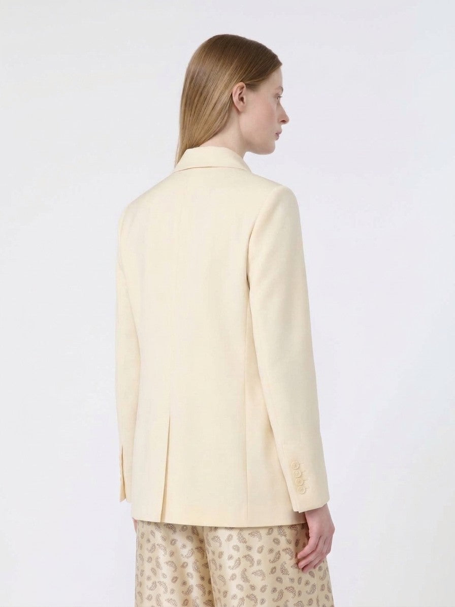 giacca monopetto con puntino sartoriale MSTASSENZI 014 MAXMARA STUDIO 