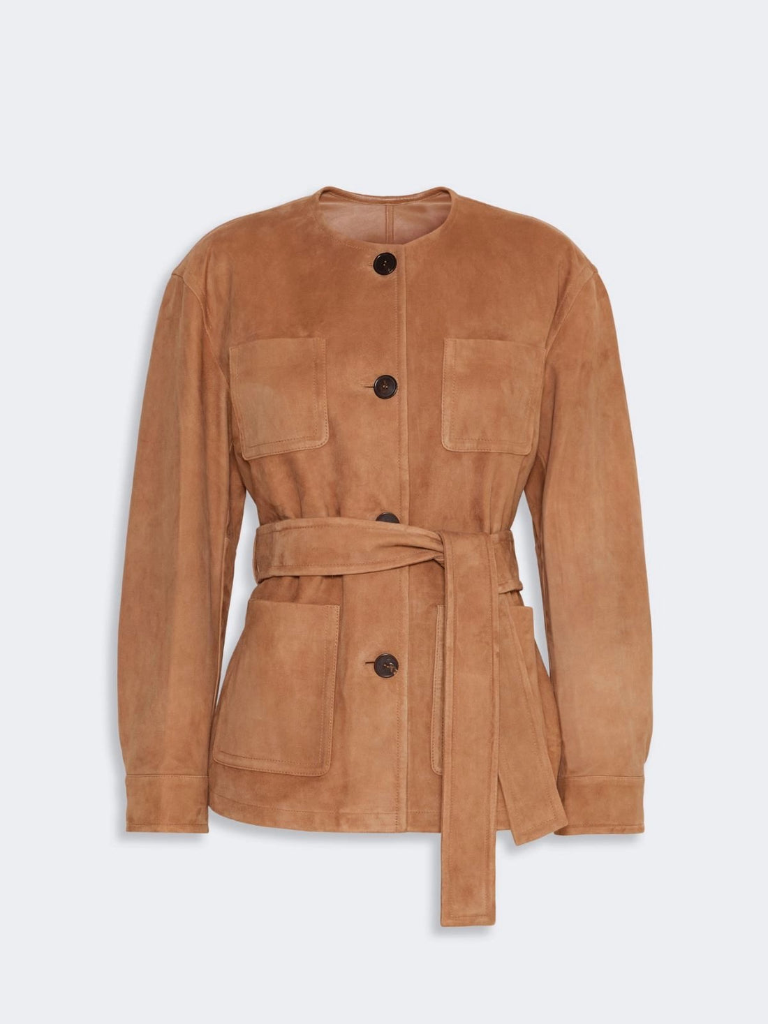 giacca in pelle scamosciata MSTBOEMIA 002 MAXMARA STUDIO 