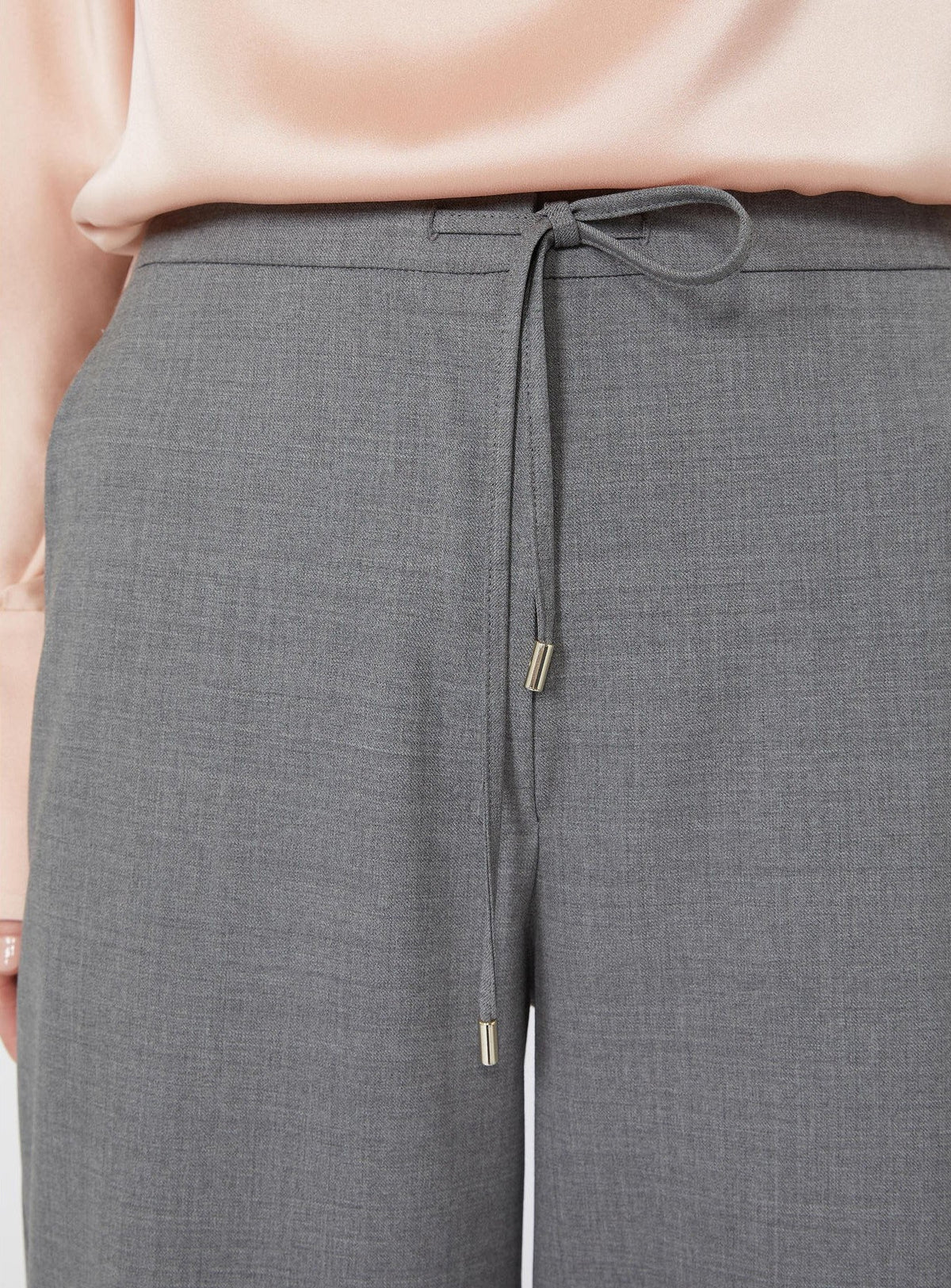 pantalone a coulisse in lana MSTDENARO 010 MAXMARA STUDIO 
