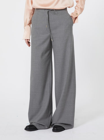 pantalone a coulisse in lana MSTDENARO 010 MAXMARA STUDIO 