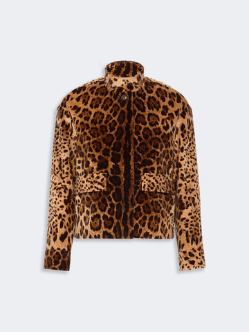 Giacca boxy in velluto liscio MSTEDRO 001 MAXMARA STUDIO 