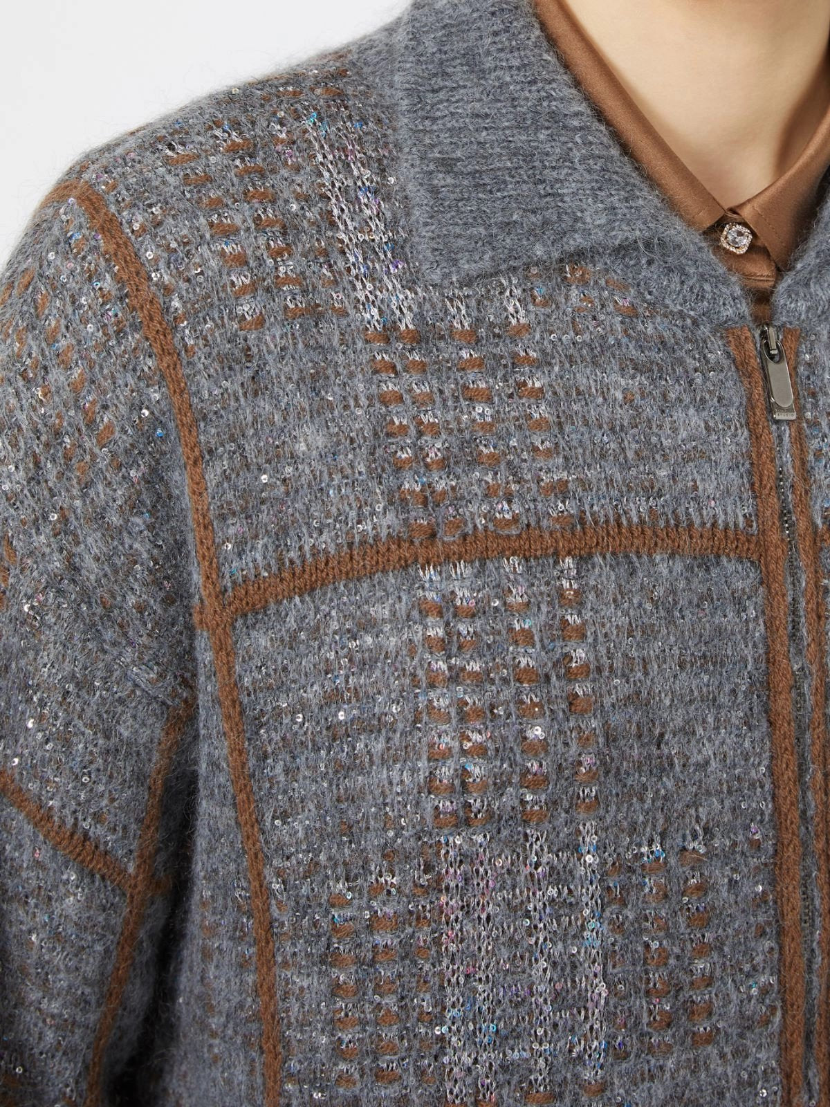 cardigan lavorazione jacquard MSTEGIZIO 001 MAXMARA STUDIO 