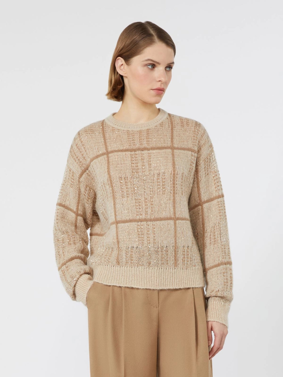 maglia in lana mohair e cachermire MSTGONDOLA 002 MAXMARA STUDIO 