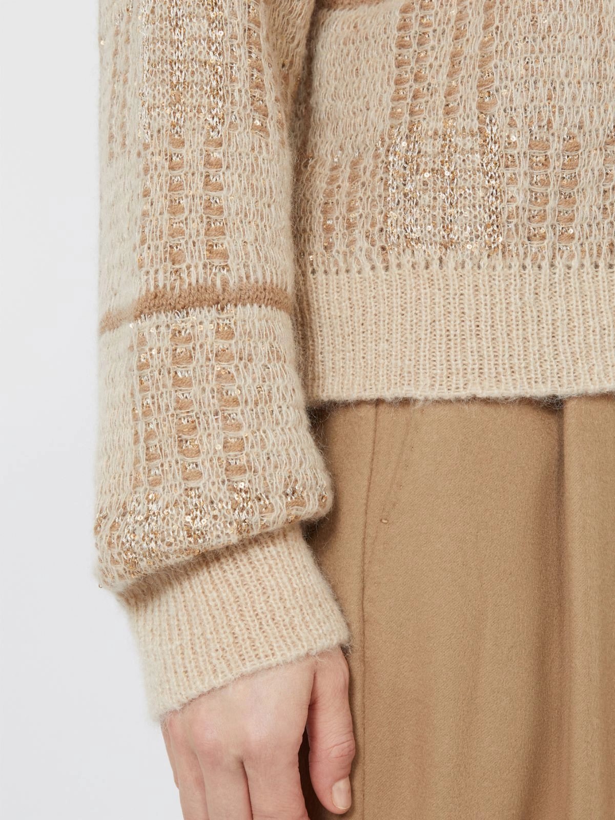 maglia in lana mohair e cachermire MSTGONDOLA 002 MAXMARA STUDIO 