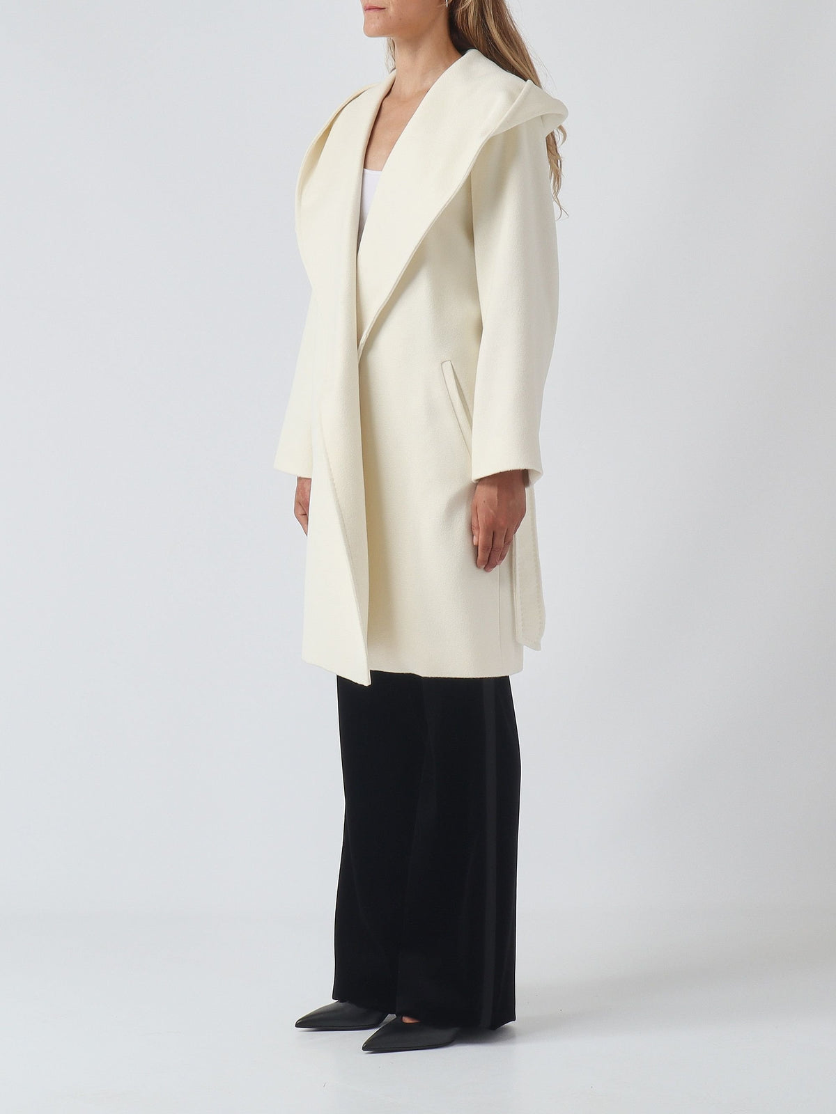 cappotto in drap di lana MSTNEWMANG 001 MAXMARA STUDIO 