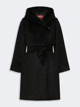 MAXMARA STUDIO cappotto in drap di lana Nero