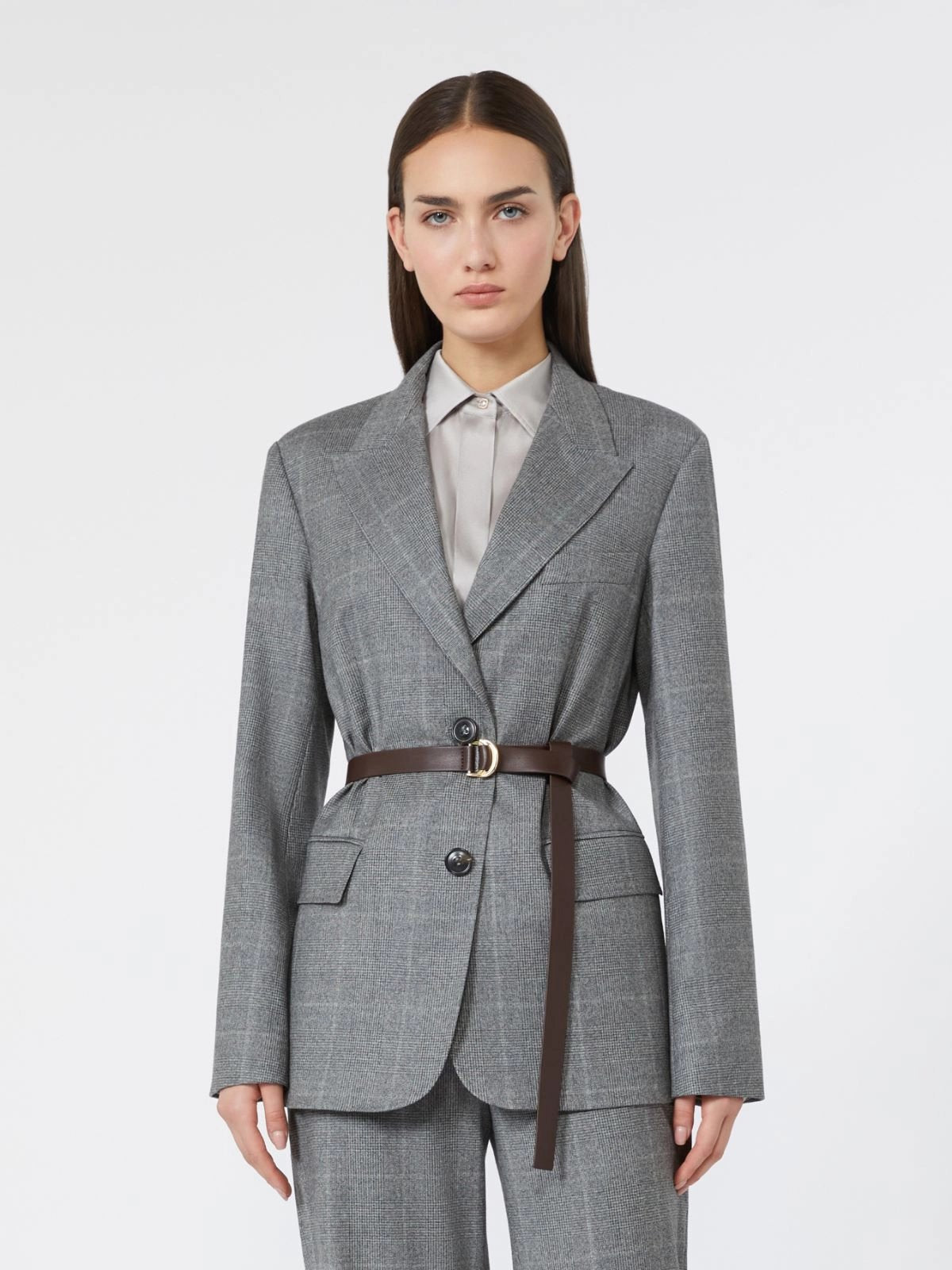 blazer in flanella di lana MSTQUAGGA 019 MAXMARA STUDIO 