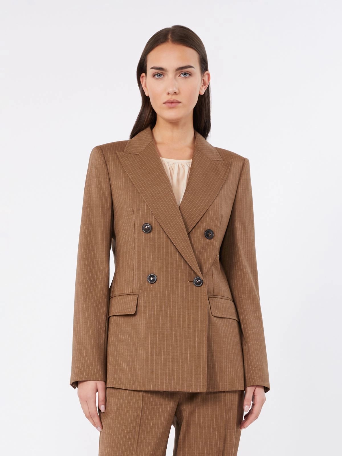 giacca doppiopetto in lana MSTUMICO 005 MAXMARA STUDIO 