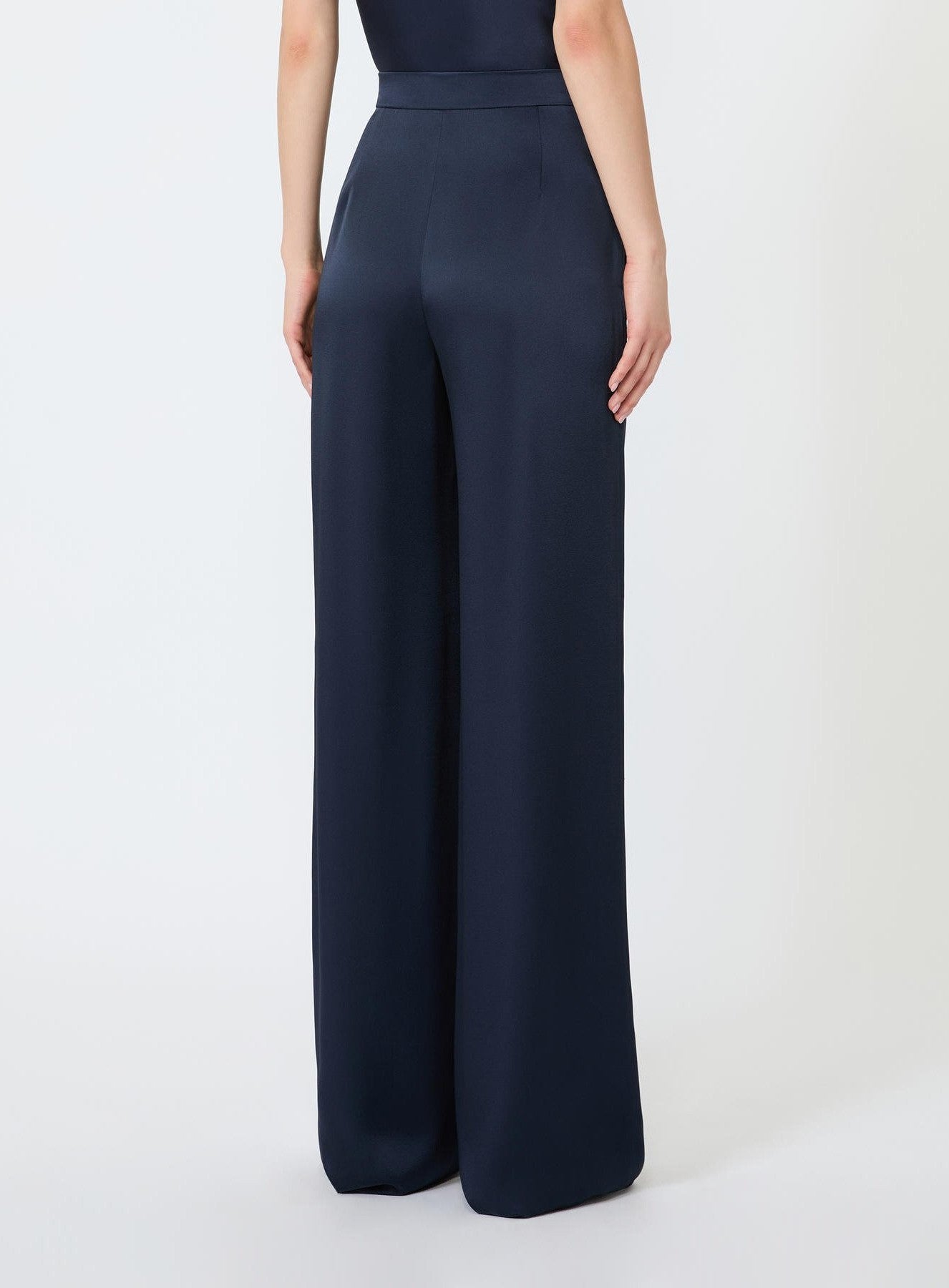 pantalone a palazzo MSEALPACA 044 MAXMARA STUDIO ELEGANTE 