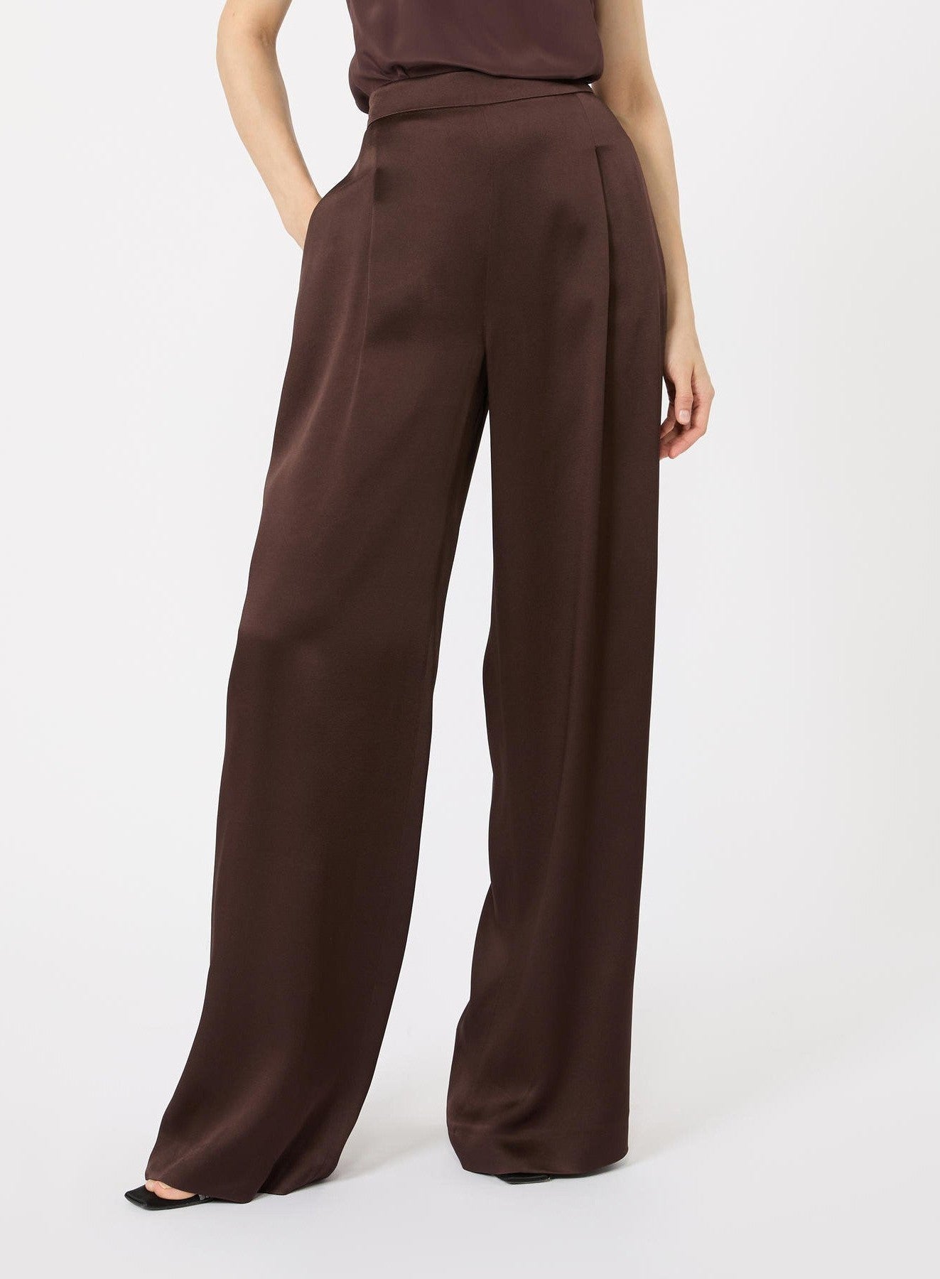 pantalone a palazzo MSEALPACA 060 MAXMARA STUDIO ELEGANTE 