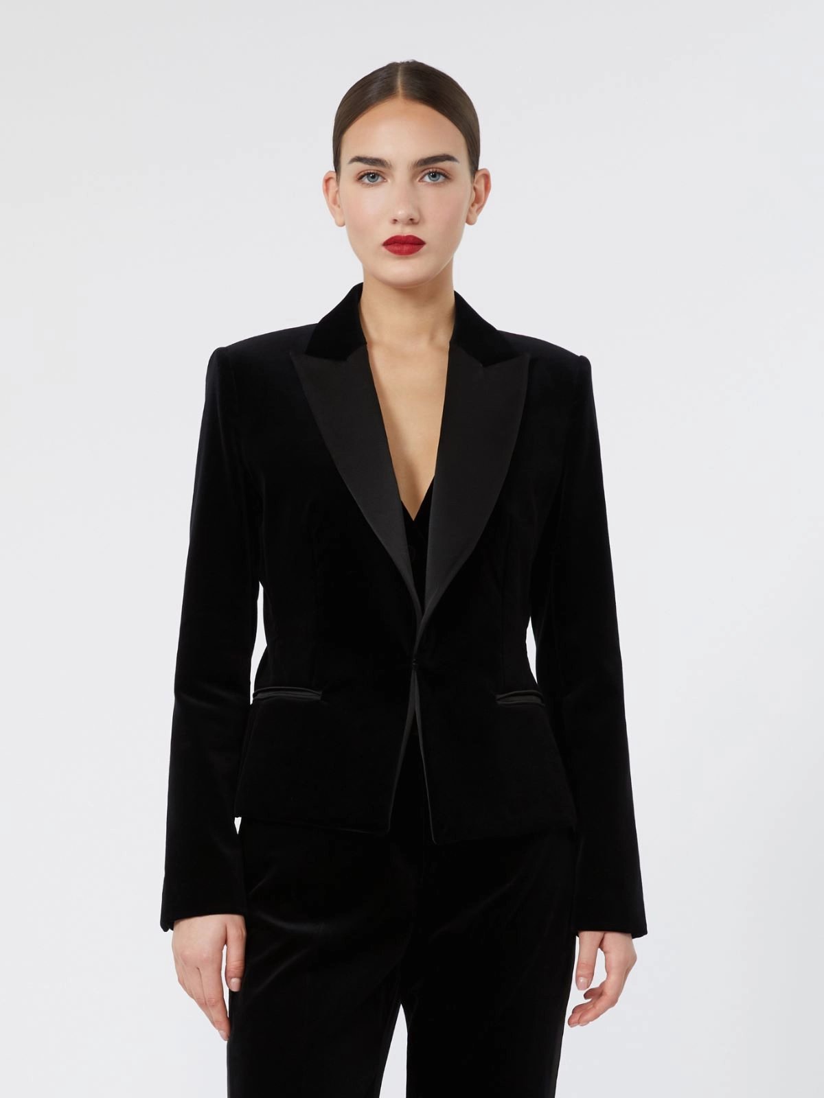 giacca smoking in velluto MSEFILANTE 007 MAXMARA STUDIO ELEGANTE 