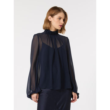 blusa in pura seta MSEGIUGNO 006 MAXMARA STUDIO ELEGANTE 