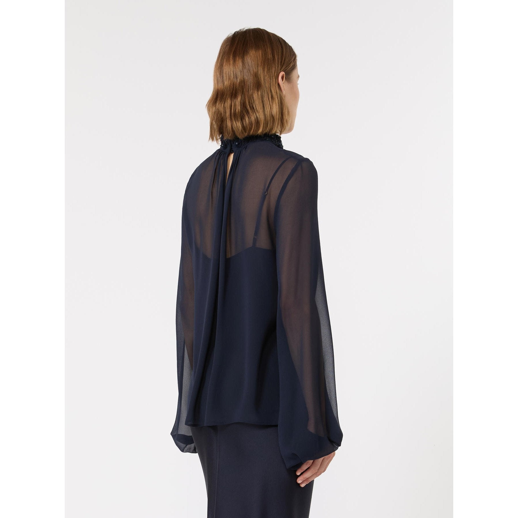 blusa in pura seta MSEGIUGNO 006 MAXMARA STUDIO ELEGANTE 