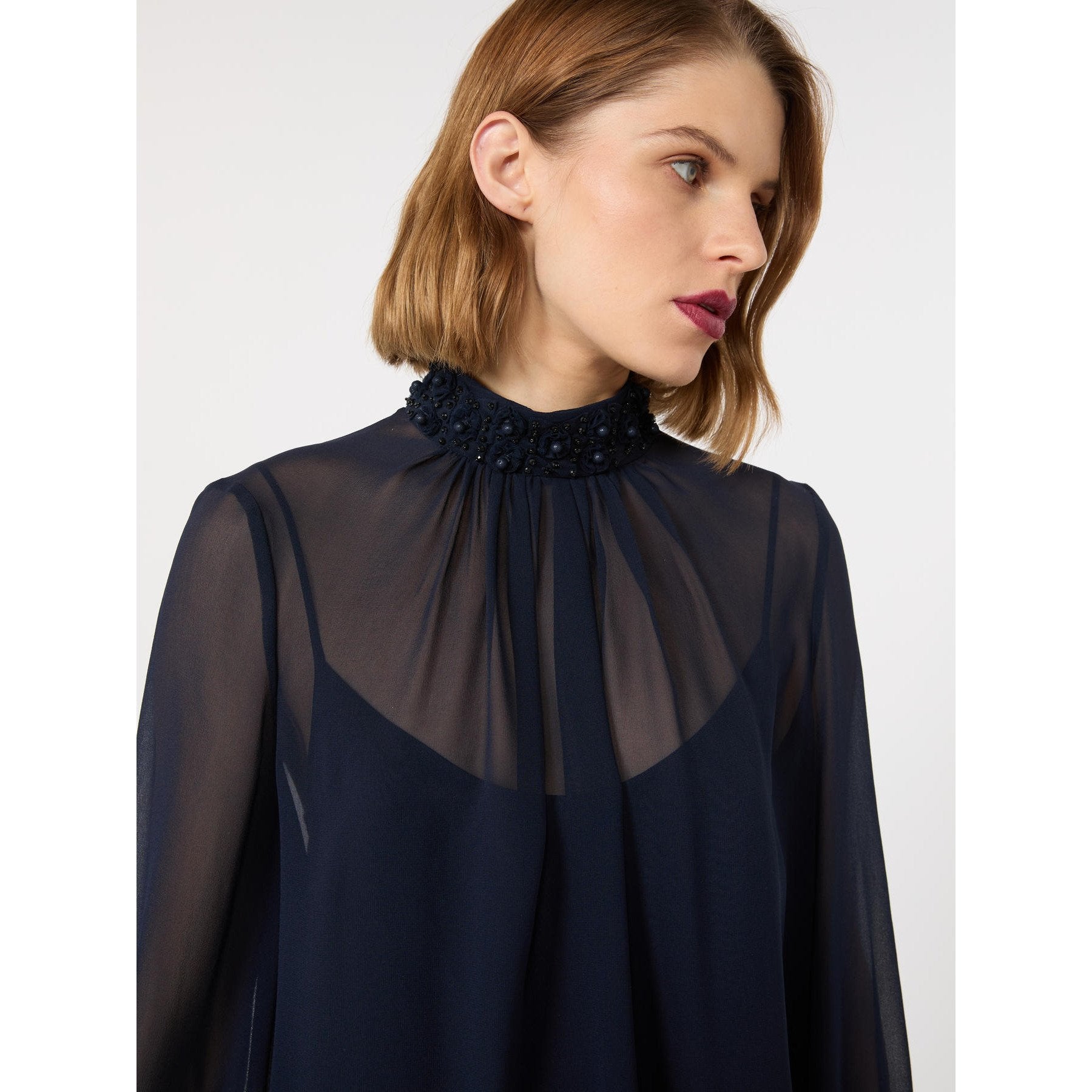 blusa in pura seta MSEGIUGNO 006 MAXMARA STUDIO ELEGANTE 