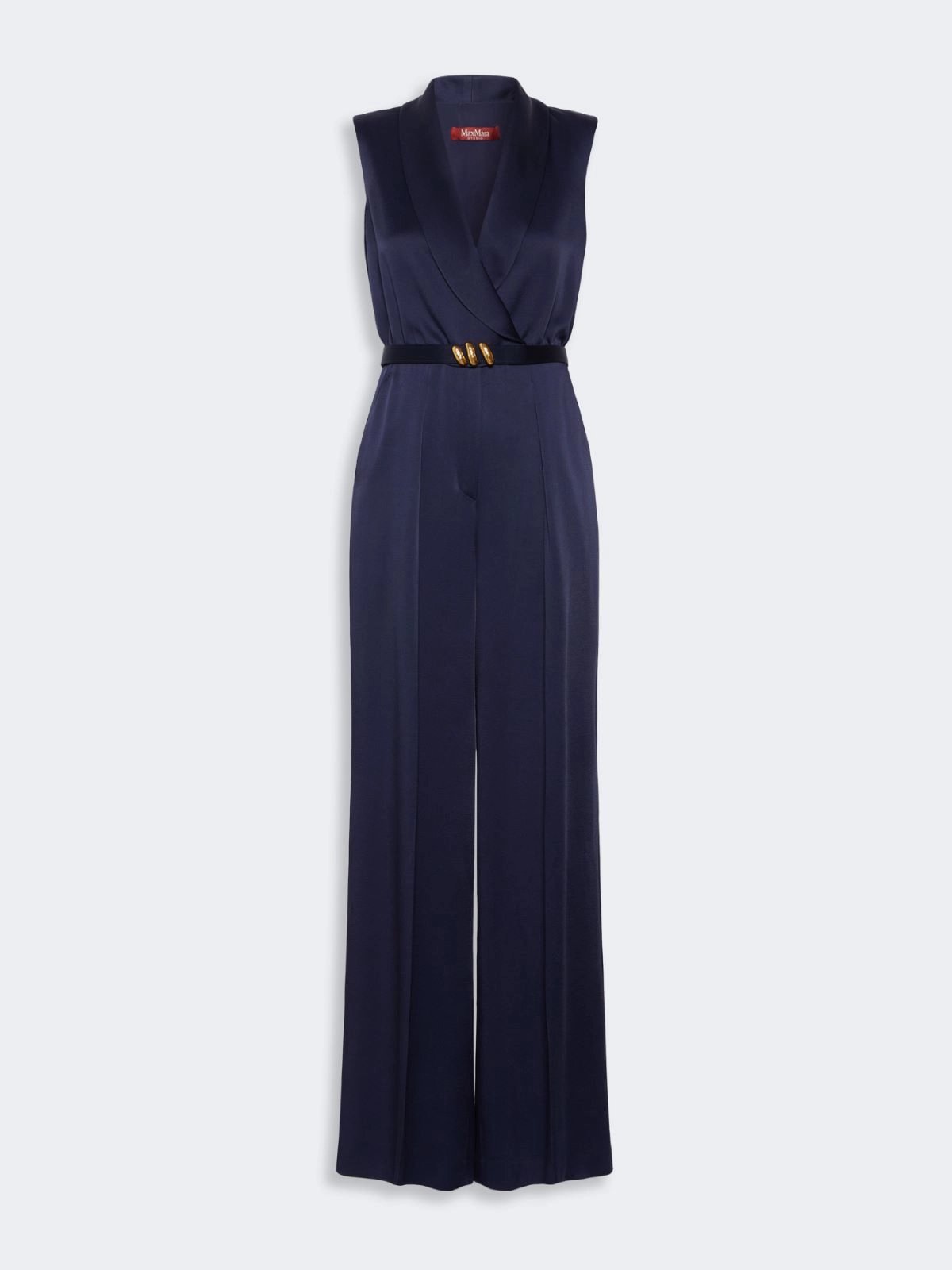tuta smoking in envers satin MSEORARIO 044 MAXMARA STUDIO ELEGANTE 