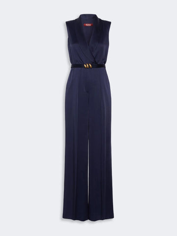 tuta smoking in envers satin MSEORARIO 044 MAXMARA STUDIO ELEGANTE 