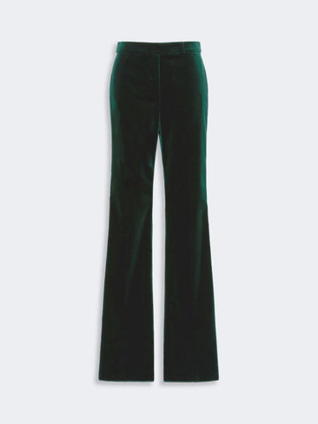pantalone smoking in velluto MSEOSCURI 021 MAXMARA STUDIO ELEGANTE 