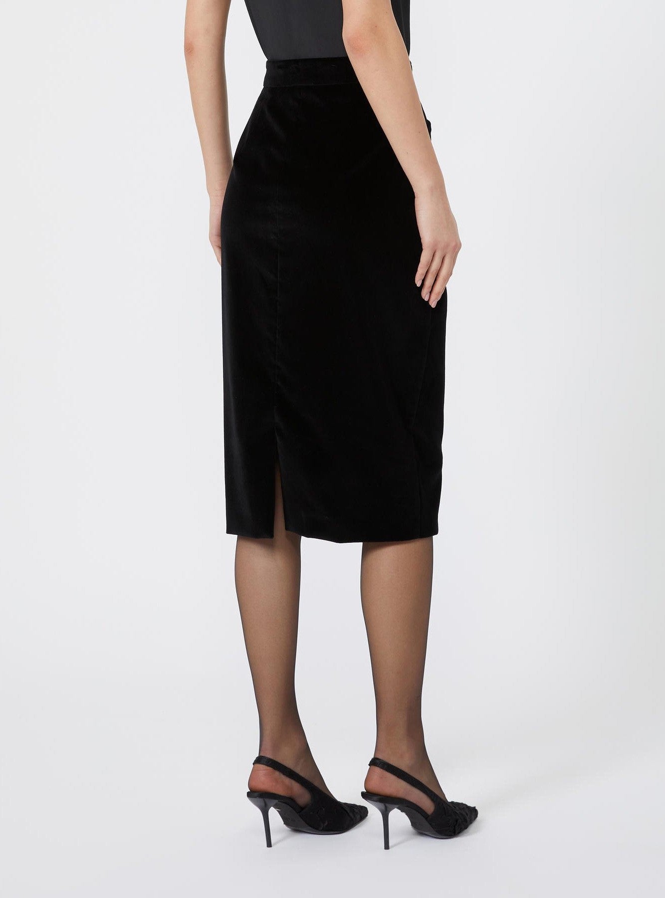 gonna in cotone monostretch MSEPADANA 007 MAXMARA STUDIO ELEGANTE 