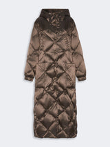 MAXMARA THE CUBE imbottito lungo trapuntato Marrone