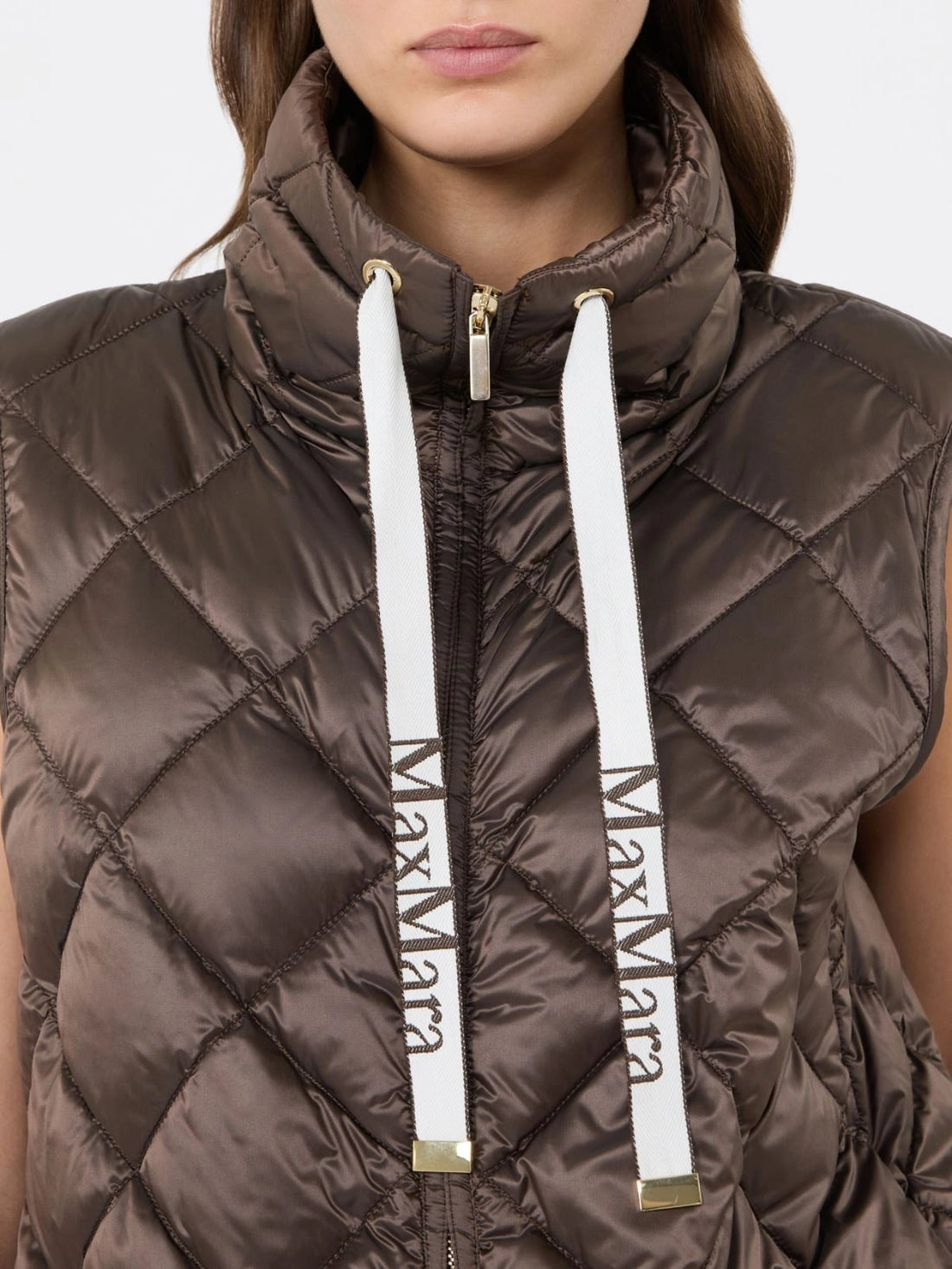 gilet imbottito smanicato TREGIC 058 MAXMARA THE CUBE 