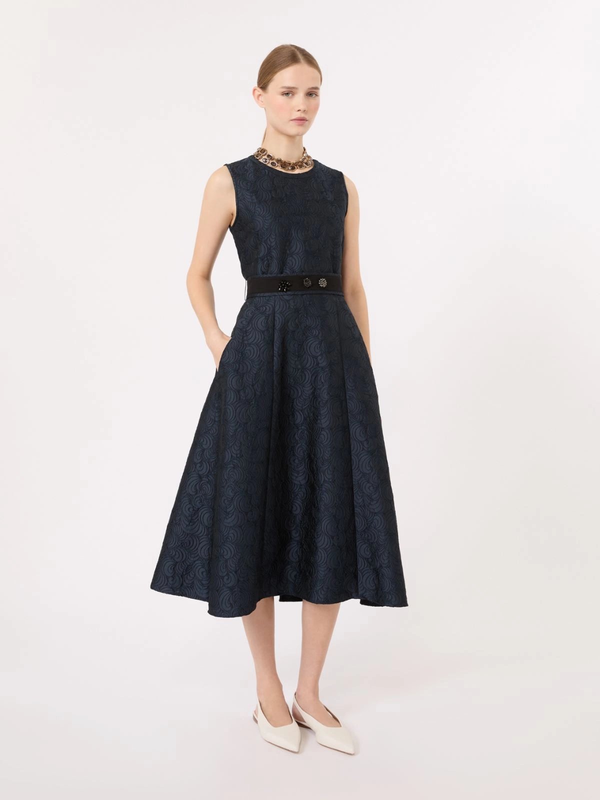 abito smanicato STMSAX 001 MAXMARA TIMELESS 