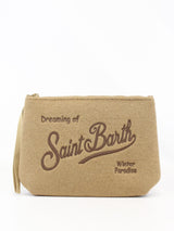 MC2 SAINT BARTH pochette aline felt Marrone