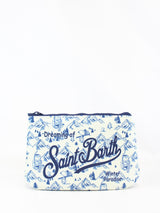 MC2 SAINT BARTH pochette aline Azzurro