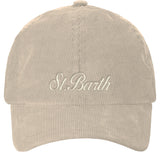 MC2 SAINT BARTH cappello baseball corduroy Beige