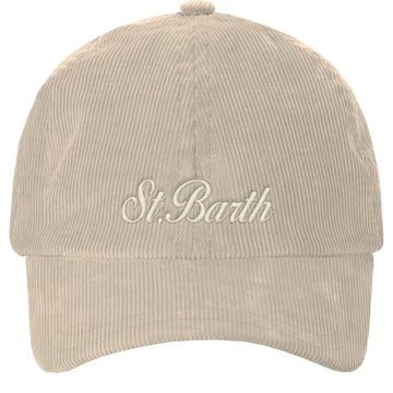 cappello baseball corduroy BASEBALL CORDUROY S 02550M MC2 SAINT BARTH 