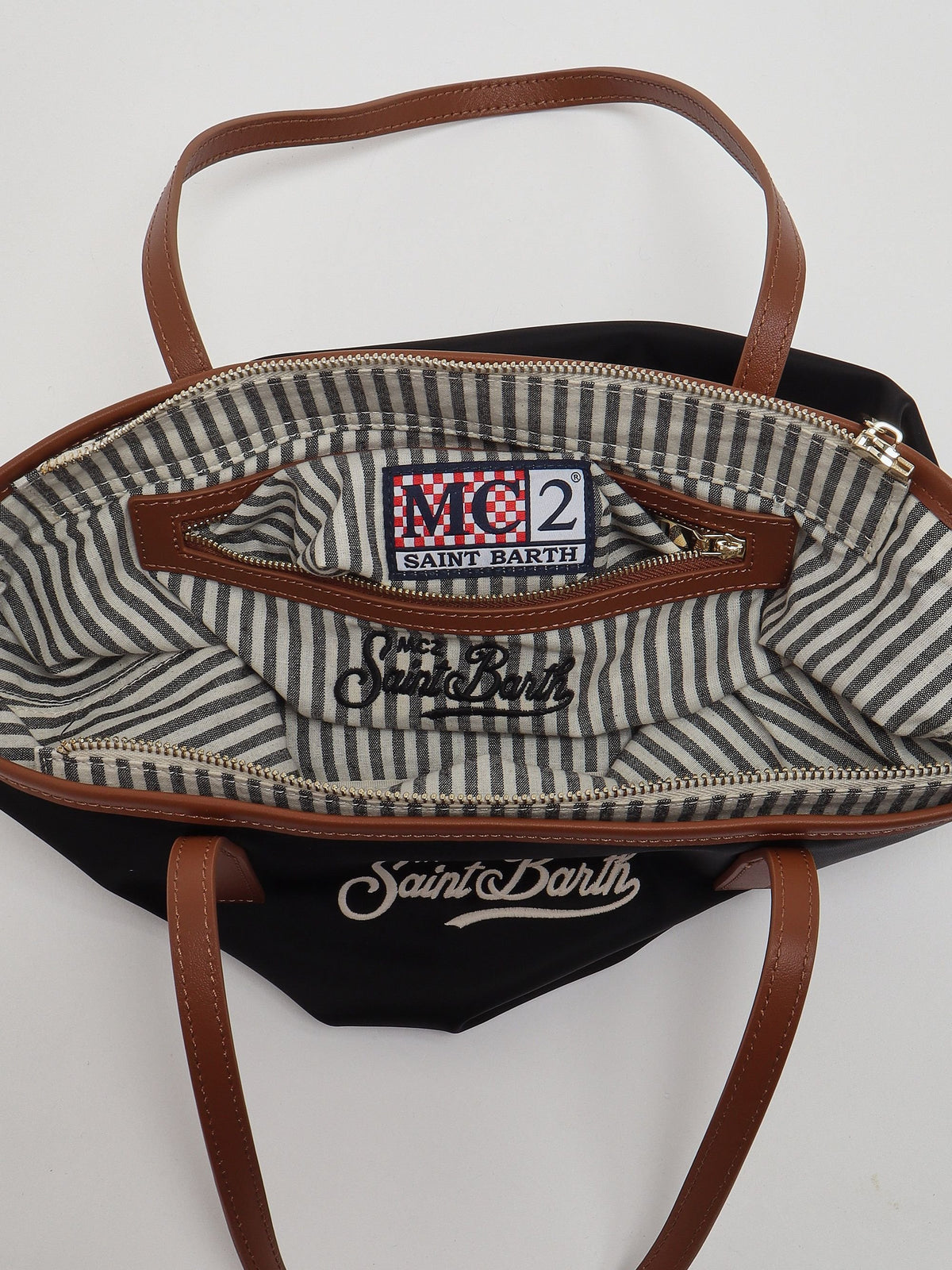 borsa city bag mid nylon CITY BAG MID NYLON 00680M MC2 SAINT BARTH 