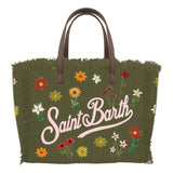MC2 SAINT BARTH Borsa colette felt Verde
