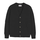 MC2 SAINT BARTH cardigan herrison in alpaca Nero