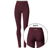 MC2 SAINT BARTH leggins sportivo kaya string Bordeaux