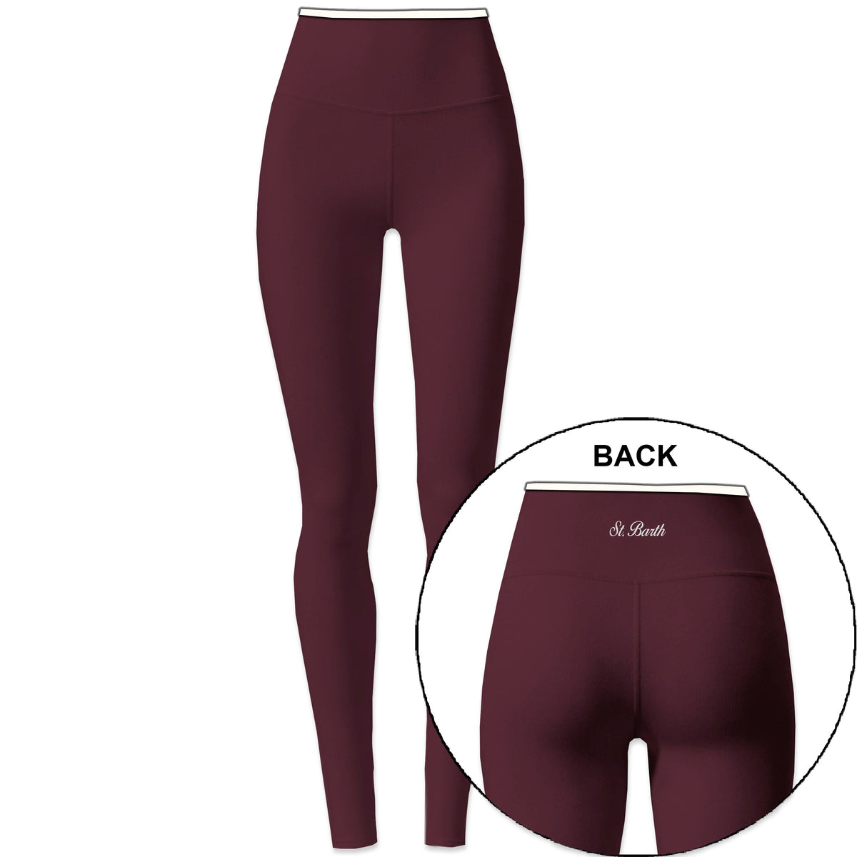 leggins sportivo kaya string KAYA STRING 02748M MC2 SAINT BARTH 