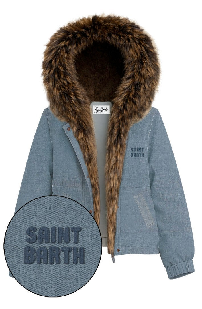 parka lawrence denin LAWRENCE DENIM 01139M MC2 SAINT BARTH 