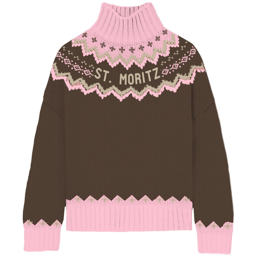 Maglione Meghan Nordic collo alto MEGHAN NORDIC 04430M MC2 SAINT BARTH 