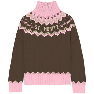 Maglione Meghan Nordic collo alto MEGHAN NORDIC 04430M MC2 SAINT BARTH 
