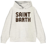 MC2 SAINT BARTH Felpa Mindy jr con cappuccio Bianco