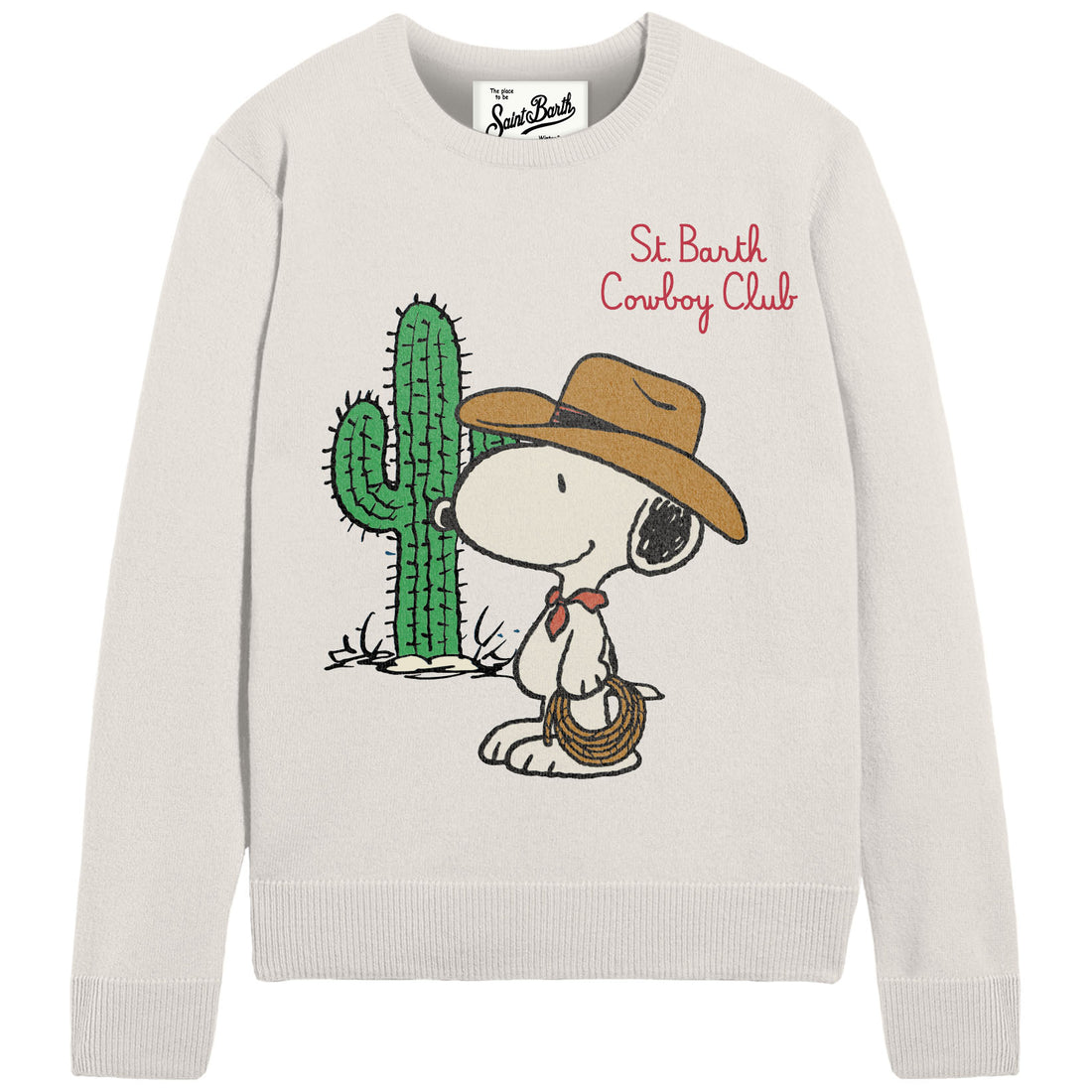 maglione new queen con ricamo NEW QUEEN 02030M MC2 SAINT BARTH 